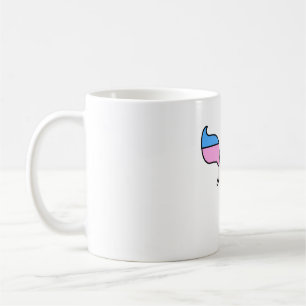 Trans Pride-vlag Chai Koffiemok
