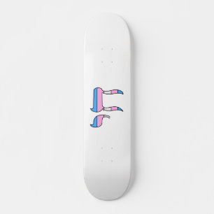 Trans Pride-vlag Chai Skateboard