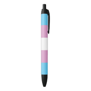 Trans Pride-vlag Zwarte Inkt Pen