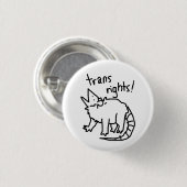 trans-rechtenbezit ronde button 3,2 cm (Voorkant /achterkant)