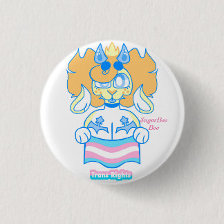 Trans Rights Badge Ronde Button 3,2 Cm
