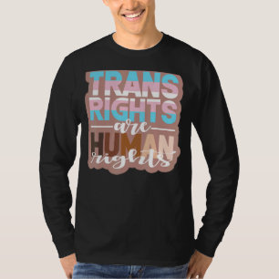 Trans Rights is een mensenrechtenprotest T-shirt