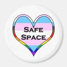 Trans Safe Space Heart