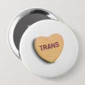 TRANS-SNOEP —.png Ronde Button 4,0 Cm (Voorkant /achterkant)