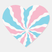 Trans spiraal sticker vel (Voorkant)