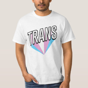 Trans trots barst Trans T-shirt