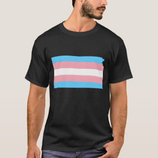 Trans Vlag Kansas LGBT Pride Ondersteuning retro T-shirt