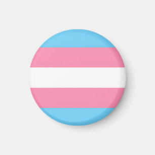 trans vlag op magneet
