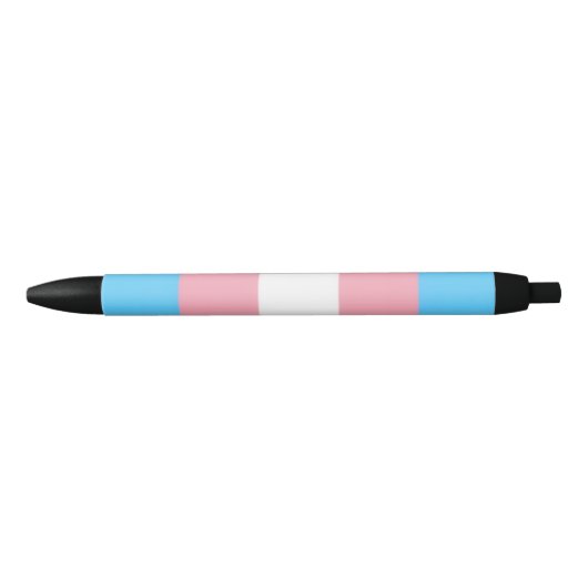 trans vlag op pen (Voorkant)