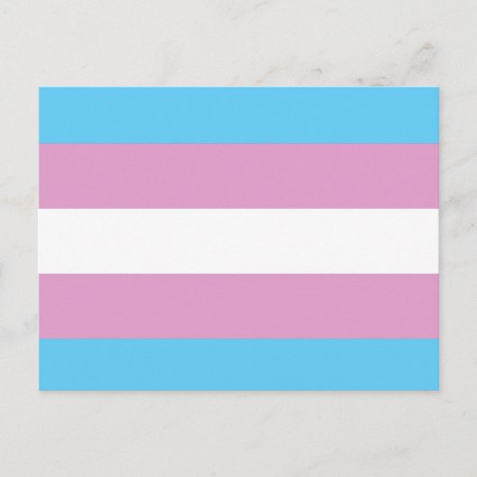 TRANS VLAG ORIGINEEL - PNG.png Briefkaart (Voorkant)
