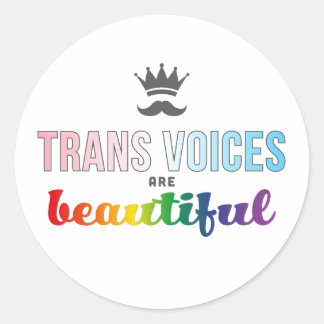 Trans Voices sont un bel Autocollant