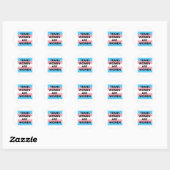 Trans-vrouwen zijn vrouwen ronde sticker (Vel)