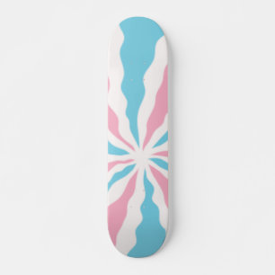 trans wervelstijl skateboard