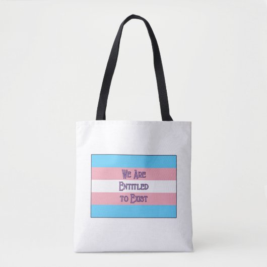 Trans wij zijn... tote bag (Voorkant)
