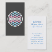 tranSacred geometrie Visitekaartje (Voorkant / Achterkant)