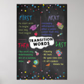 Transactiewoorden Classroom Poster (Voorkant)