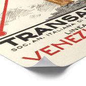 Transadriatica Italie Poster vintage 1925 (Coin)