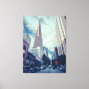 TransAmerica Pyramid Canvas Afdruk