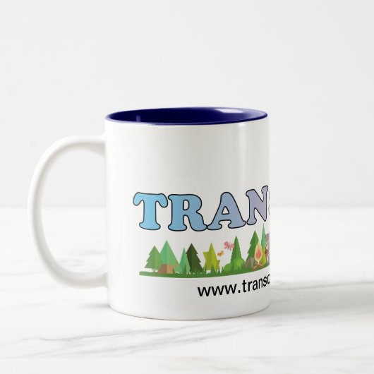TRANScend Retreat Mug! Tweekleurige Koffiemok (Links)