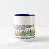 TRANScend Retreat Mug! Tweekleurige Koffiemok (Center)