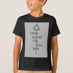 Transcend The Bull Sht Yoga Camping Kleding T-shirt