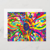 Transcendental Flowers Briefkaart (Voorkant / Achterkant)