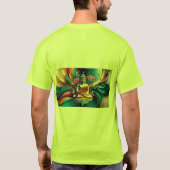 Transcendentie in kleur: Abstract Expressionisme M T-shirt (Achterkant)