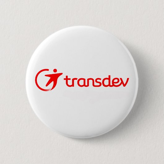 Transdev-badge Ronde Button 5,7 Cm (Voorkant)
