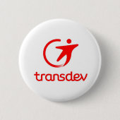Transdev-badge Ronde Button 5,7 Cm (Voorkant)