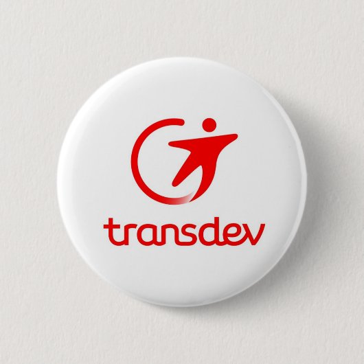 Transdev-badge Ronde Button 5,7 Cm (Voorkant)
