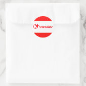 Transdev-Sticker Ronde Sticker (Tas)