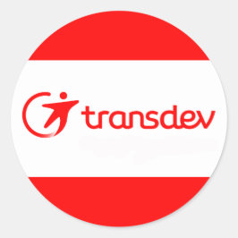 Transdev-Sticker Ronde Sticker