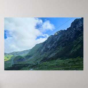 Transfagarasan Bergweg - Roemenië Poster