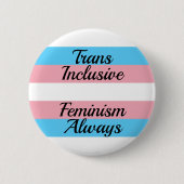 Transfeministische Button (Voorkant)