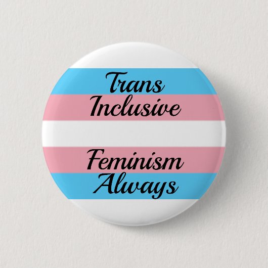 Transfeministische Button (Voorkant)