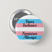 Transfeministische Button (Voorkant /achterkant)