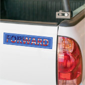 Transférer Sur Bleu Avec Sticker À Bouton Drapeau (Sur camion)