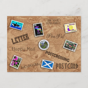 Transfert postal - Carte postale