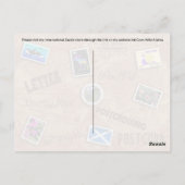 Transfert postal - Carte postale (Dos)