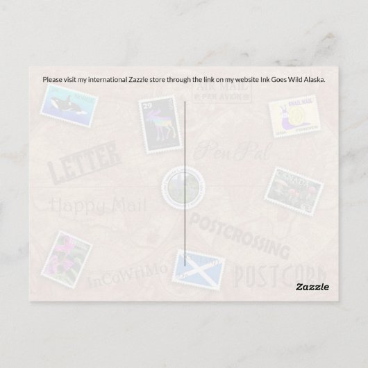 Transfert postal - Carte postale (Dos)