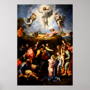 Transfiguratie door Raphael - Poster