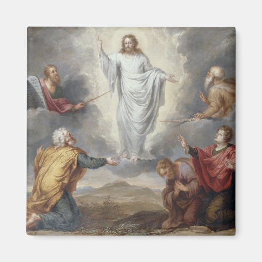 Transfiguratie (olie op koper) magneet (Voorkant)