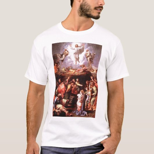 transfiguratie van het christ t-shirt (Voorkant)