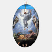 TRANSFIGURATIE VAN JESUS KERAMISCH ORNAMENT (Links)