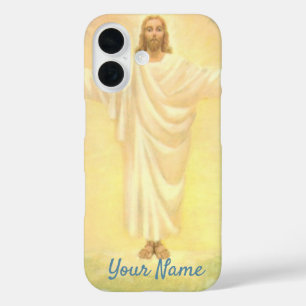 Transfiguratie van Jezus Christus, Vintage Religie iPhone 16 Hoesje