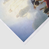 Transfiguratie van Jezus, ontkoppeling Tissuepapier (Detail)