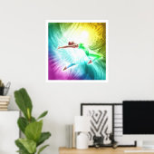 Transforatie: vlucht poster (Thuiskantoor)