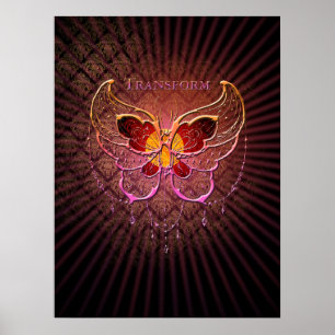 Transform Butterfly Moth - Poster