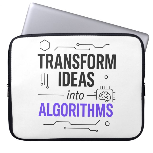 Transform Ideas Algorithm Sleeve | ontwikkelaar (Voorkant)