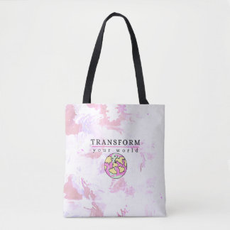 Transform your world Motivaional Draagtas